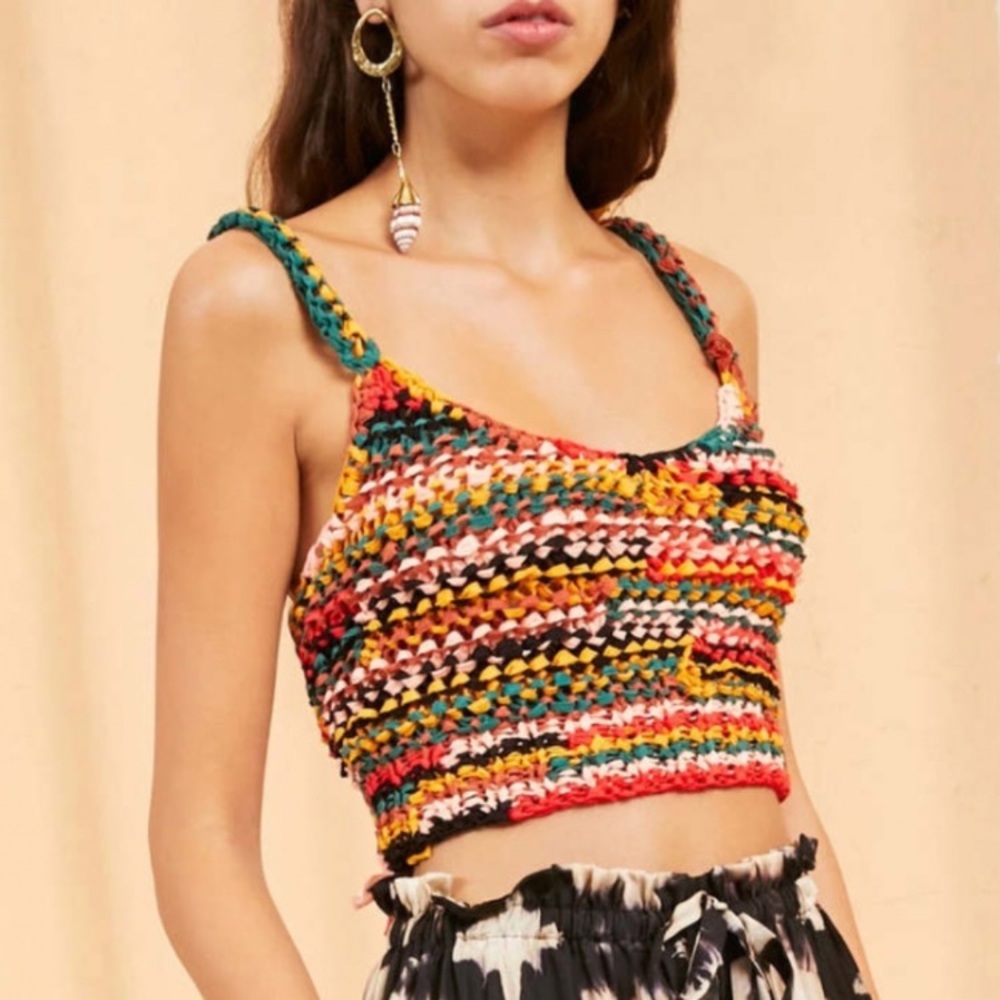 Ulla Johnson Hand Woven Knit Top